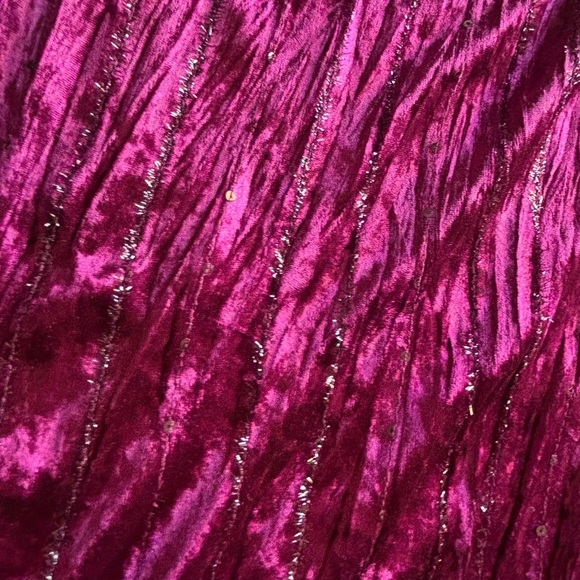 Daniel Laurent Y2K Sequin Pink Skirt - Picture 2 of 3